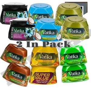 Dabur Vatika Natural Styling Hair Nourish & Protect Cream Healthy Look 210 ml - Picture 1 of 28