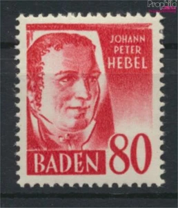 Franz. Zone-Baden 36 mint MNH 1948 Postage stamp (9687863 - Picture 1 of 1