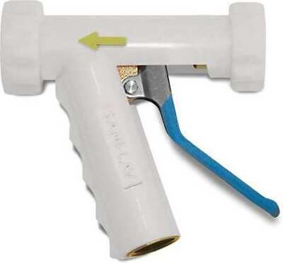 Sani-Lav N81w Pistol Grip Spray Nozzle, 3/4  Female, 150 Psi, 5.3 Gpm, White • 210.22$