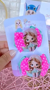 hair bows for girls, hair clip, hair accessories, 2 pieces - Picture 1 of 1
