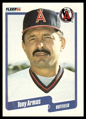 1990 Fleer Tony Armas California Angels #126 - Image 1 of 2