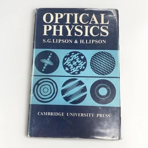 Optical Physics by Stephen G. Lipson - H. Lipson Cambridge Press  1969 Hardcover - Picture 1 of 12