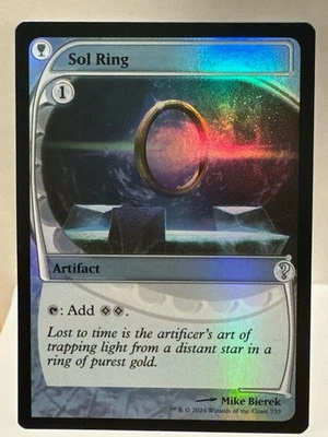 Sol Ring (Future Sight) Mystery Booster 2 Foil Near Mint - Image 1 of 2