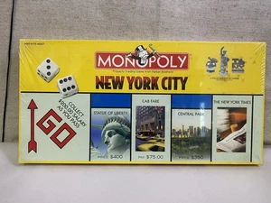 Juego de mesa Monopoly New York City The Big Apple Edition 2001 de colección nuevo - Imagen 1 de 2
