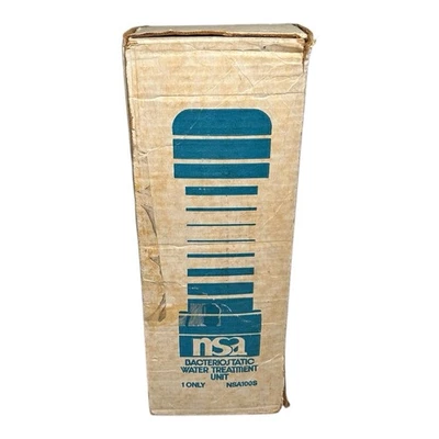 Nice NOS New NSA Bacteriostatic Under Counter Water Treatment Unit Model 100S US - Image 1 of 4