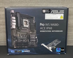Placa madre para estación de trabajo Asus Pro WS W680-ACE IPMI - Chipset Intel W680 - Zócalo - Imagen 1 de 5