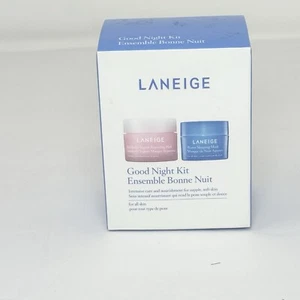 Laneige Good Night Skincare Kit Repairing Mask .06oz & Water Sleeping Mask .05oz - Picture 1 of 4