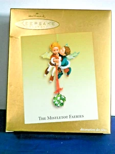 The Mistletot Faeries 2003 NUEVO EN CAJA Adorno de Guardabarros - Imagen 1 de 7