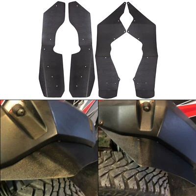 (4) Extensiones de llamaradas de guardabarros para Polaris RZR S 800 2009-2014 texturizadas Foto 1 de 4