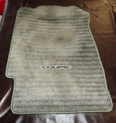 92-95 OEM USDM Honda Civic EJ1 EG6 cupé alfombra de conductor delantero alfombrilla gris FL Foto 1 de 4