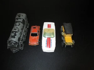 toy cars & locomotive-lot of 4,cheap-Midgetoy,Mattel,etc. - Picture 1 of 8