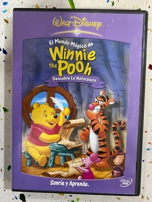 The Wonderful World Of Winnie The Pooh DVD Discover Nature Spanish English Ita - Image 1 of 3