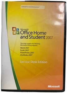 MS Microsoft Office 2007 Home and Student for 3 PCs Full Retail English Version - Picture 1 of 4