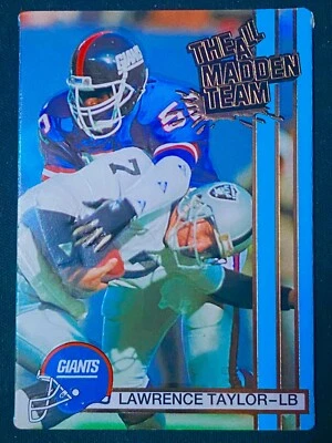 1990 Action Packed The All-Madden Team - #12 Lawrence Taylor - Image 1 of 2