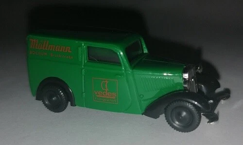 Brekina xx016 - 1/87 DKW F7 Möllmann Bochim Bruckstraße, Verde - Nuovo - Immagine 1 di 1