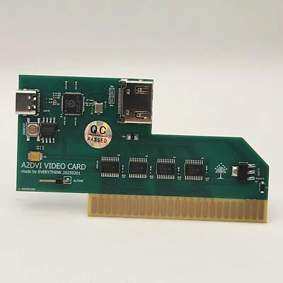 HDMI Graphics Card for Apple II, II+, IIe / A2DVI - Image 1 of 3