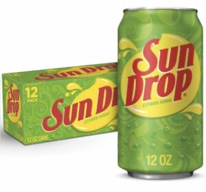 12 Pack of Sun Drop Citrus Flavor Soda