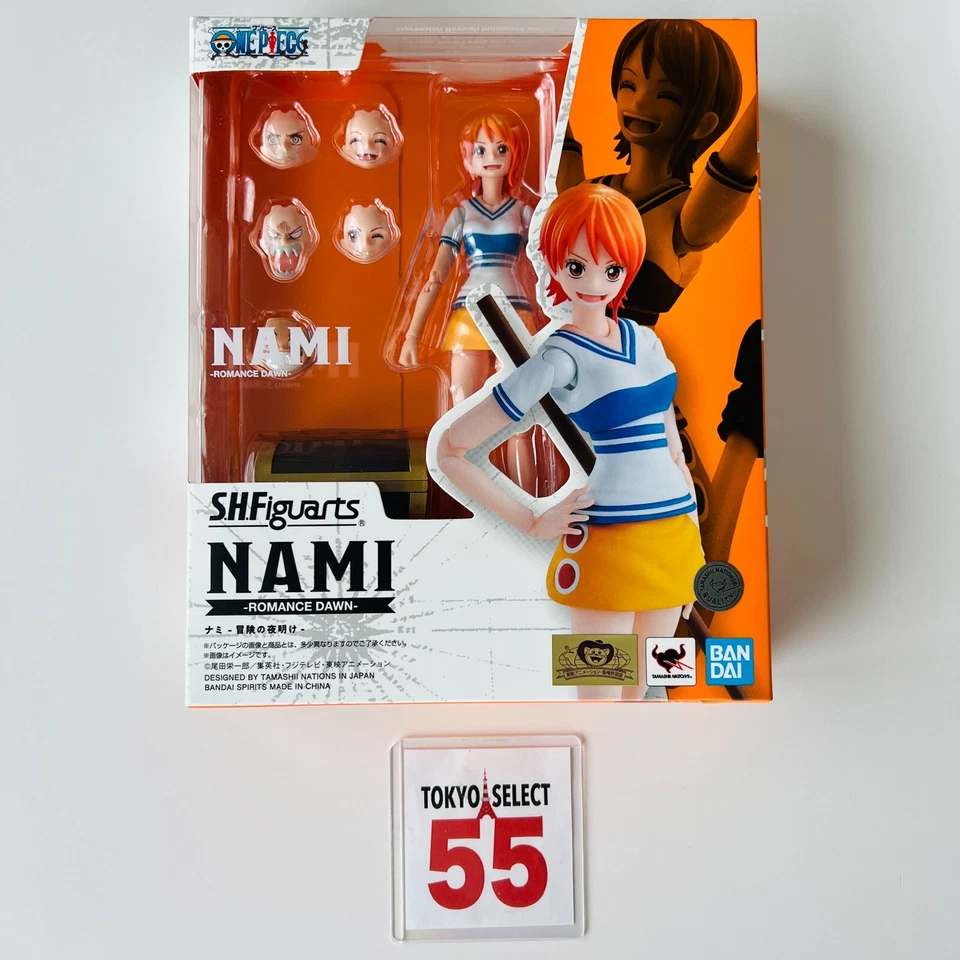 Bandai Tamashii Nations One Piece S.H.Figuarts Nami -Romance Dawn- Action Figure