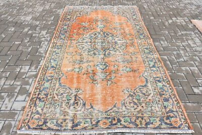 Anatolian Rug, 4.9x8.3 ft Large Rug, Turkish Rugs, Cool Rugs, Vintage Rug - Image 1 of 4