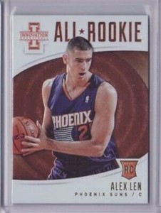 2013-14 Innovation All Rookies #14 Alex Len RC Rookie - Flat S/H