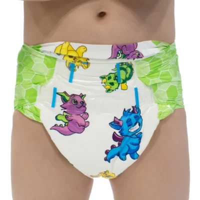*2 PC* NRU Little Rascals adult diaper Sampler