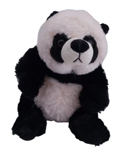 Petting Zoo Panda Bear 8" Plush Stuffed Animal Toy 2017 Fun Kids Collector's - Picture 1 of 6