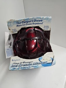 Die ORIGINAL Play and Freeze EISMASCHINE BALL Camper's Dream - rot 1 Pint - Bild 1 von 4