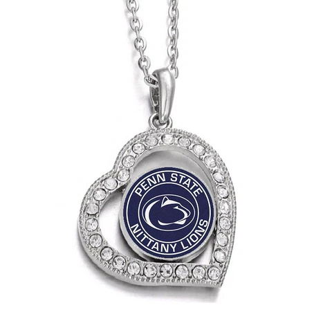 Spec Penn State Nittany Lions Womens Sterling Silver Link Chain Necklace D19RBG Cover