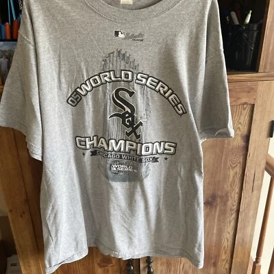 Vintage Chicago White Sox T Shirt World Series Champion 2005 Baseball - Image 1 of 4