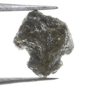 1.05 Carat Raw Loose Rough Natural Grey Color Diamond - Picture 1 of 2