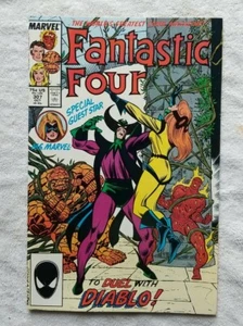 FANTASTIC FOUR #307 NM DIABLO AND MS. MARVEL APPEARANCES - Picture 1 of 9