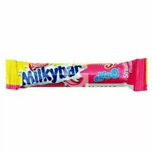 Original Nestle Milky bar Choo Strawberry Chocolate 10g (Pack of 28)Best Selling - Picture 1 of 4