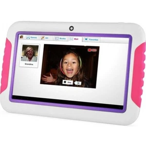 Ematic FTABCP FunTab Educational Kid-Safe Tablet with Android 4.0 (Pink) - New - Picture 1 of 3