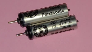 Panasonic 2x batterie 700mAh 61mm rasoio ER-CA35 ES-7109 ES-RL21 ES-RT51 ES-RT81 - Imagen 1 de 1