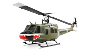 BELL UH-1 PRO BRUSHLESS 1:32 375mm CP-HELIKOPTER 6-KANAL 6G RTF Amewi 25352 - Bild 1 von 7