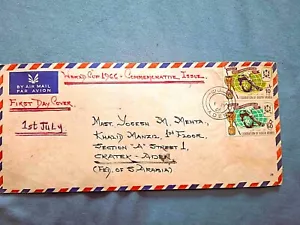ANTIQUA ENVELOPES FROM 1966 Aden to South Arabia - Picture 1 of 1
