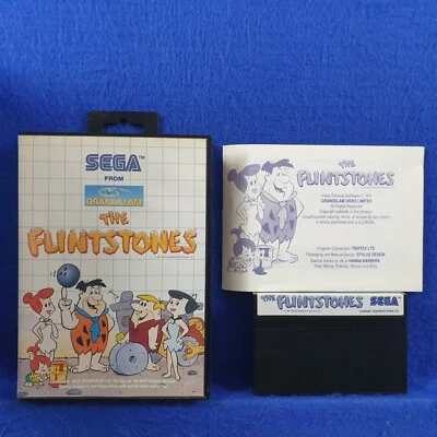 Master System FLINTSTONES *x Boxed & Complete Sega PAL Version - Image 1 of 4