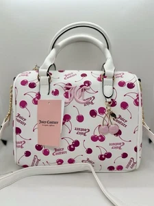Juicy Couture Cherry On Top Satchel Purse - Picture 1 of 1