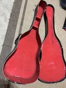 Vintage Kay Stella Harmony Acoustic Small Body Chip Board Case Vintage - Picture 1 of 8