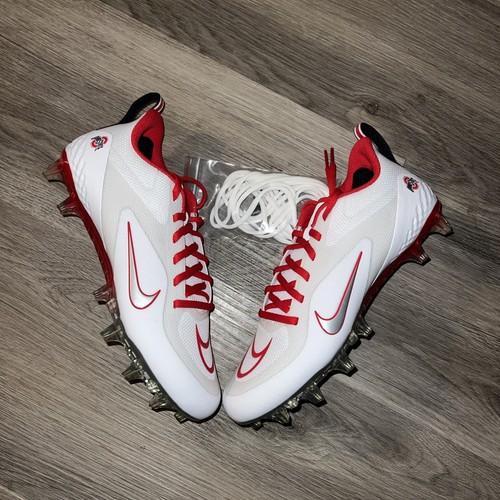 Nike Ohio State Mens 8 Wmns 9.5 Alpha Huarache 8 Pro Lacrosse Cleats CW4828 101