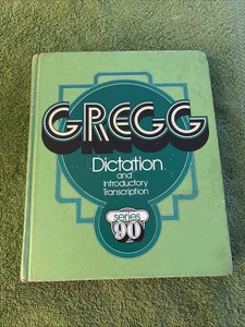 Dictation And Introduction Transcription Hardcover John R. Gregg Series 90 - Picture 1 of 6
