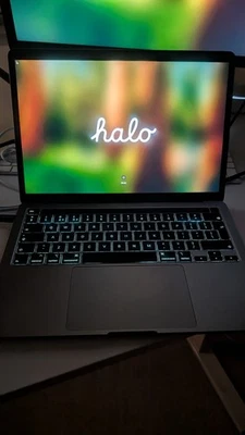 Original boxed MacBook Pro 13-inch, 2020, Two Thunderbolt Core i5 250GB SSD 8GB - Image 1 of 4