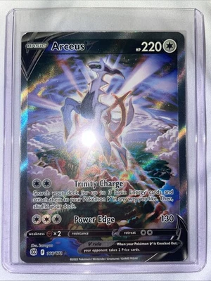 Arceus V (Alternate Full Art) 166/172 Swsh09: Brilliant Stars Holo - Image 1 of 2