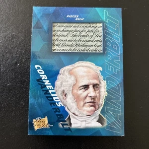 2021 Super Products Pieces of the Past Blue Cornelius Vanderbilt #279 - Picture 1 of 2