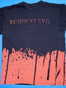 Rare HTF Resident Evil Shirt Adult Large Double Sided Shoet Sleeve CapCom - Picture 1 of 13