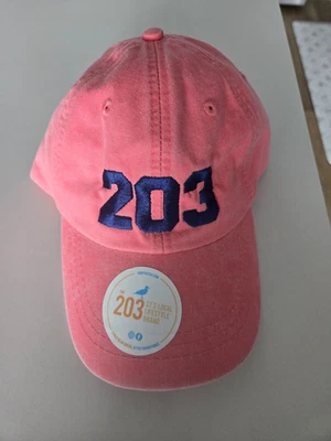 Gorra de béisbol ajustable Adams Hat Adult Nantucket Red The Two Oh Three 203 NUEVA Foto 1 de 4