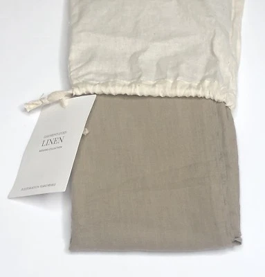 Restoration Hardware Garment-Dyed Linen Standard Sham 100% Linen Prairie NEW $99 - Image 1 of 4