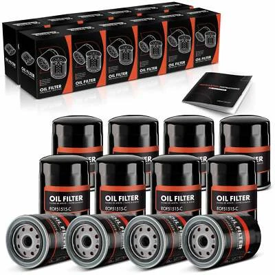 12x Filtro de aceite de motor para Ford Explorer Expedition Jeep Wagoneer Truck Jensen Foto 1 de 4