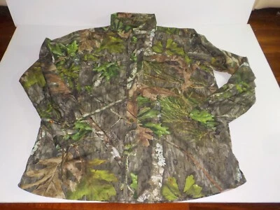 Mossy Oak Obsession NWTF Mens M Long Sleeve  hirt Camo Button Front Vented 0240 - Image 1 of 4