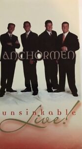 Anchormen Unsinkable Live Southern Gospel 2002 VHS-TESTED-RARE VINTAGE-SHIPS N24